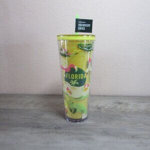 NEW Starbucks Discovery Series 2024 Florida 24oz Acrylic Tumbler Cup 24 oz